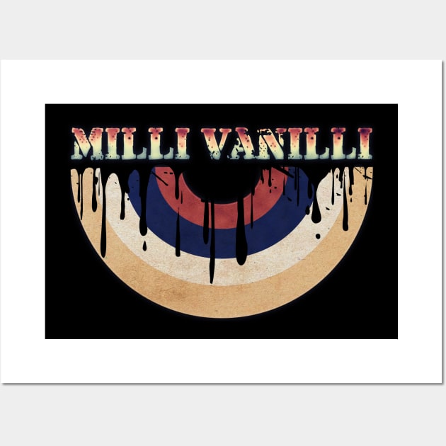 Melted Vinyl - Milli Vanilli Wall Art by FUTURE SUSAN